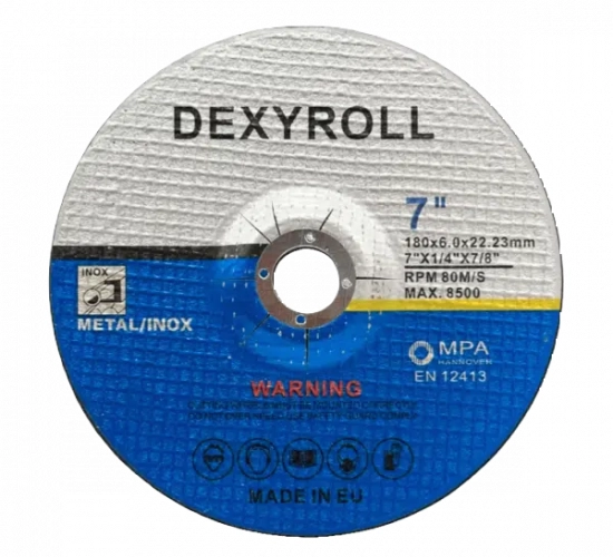 Диск за шлайфане на метал и инокс 180мм.png